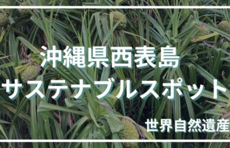 沖縄県西表島サステナブルスポット